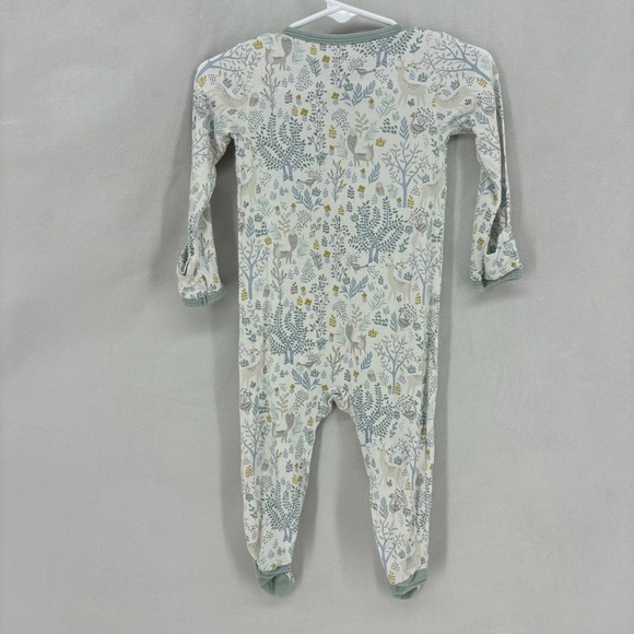 Magnetic Me 3-6 months baby boy girl blue footie pajamas bamboo soft stretchy - Picture 5 of 5